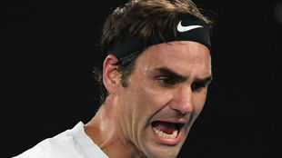 Federer, desatado