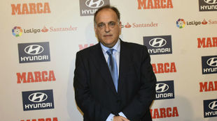 Javier Tebas, presidente de la LFP.