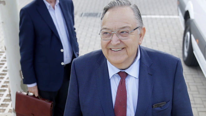 Eduardo Herrera, presidente de la Federacin Andaluza, en una foto de...