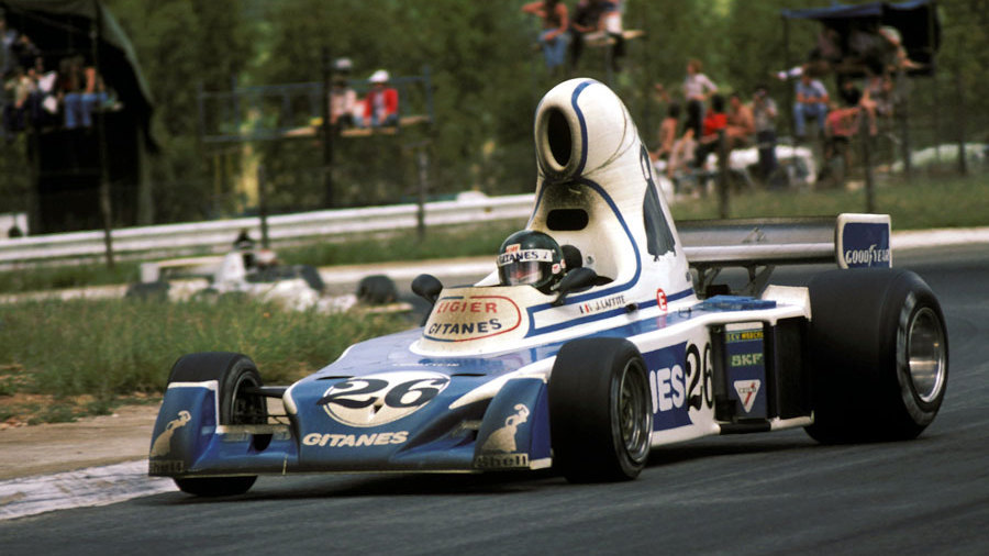 Otro que no dej indiferente a nadie fue el primer Ligier, el JS5, y...