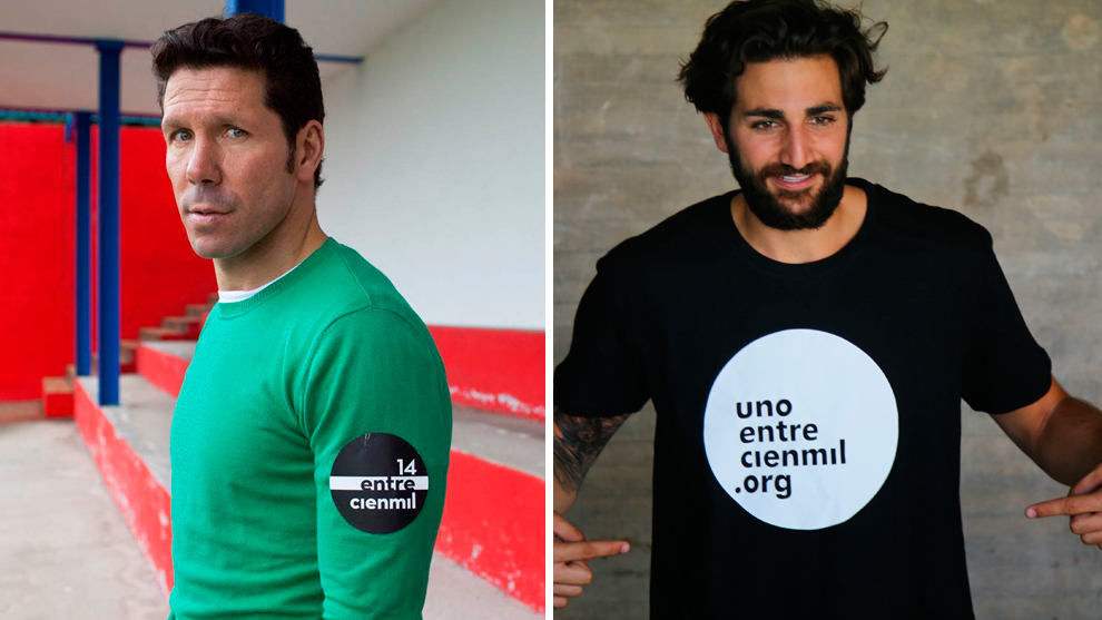 Simeone y Ricky Rubio apoyan la lucha contra la leucemia infantil