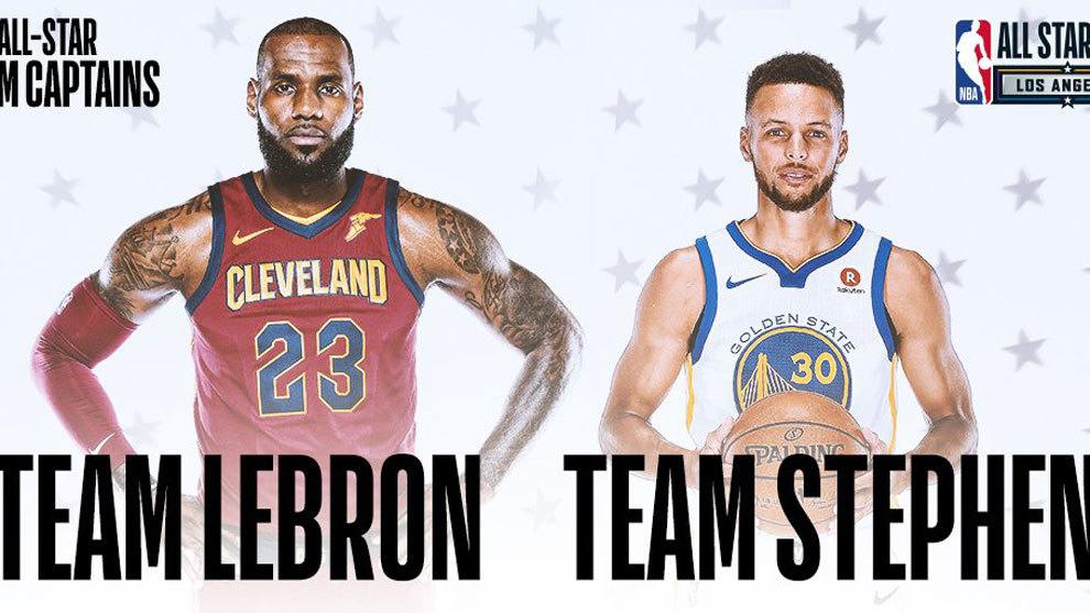 ALL STAR NBA 2018 - Team Lebron vs Team Curry
