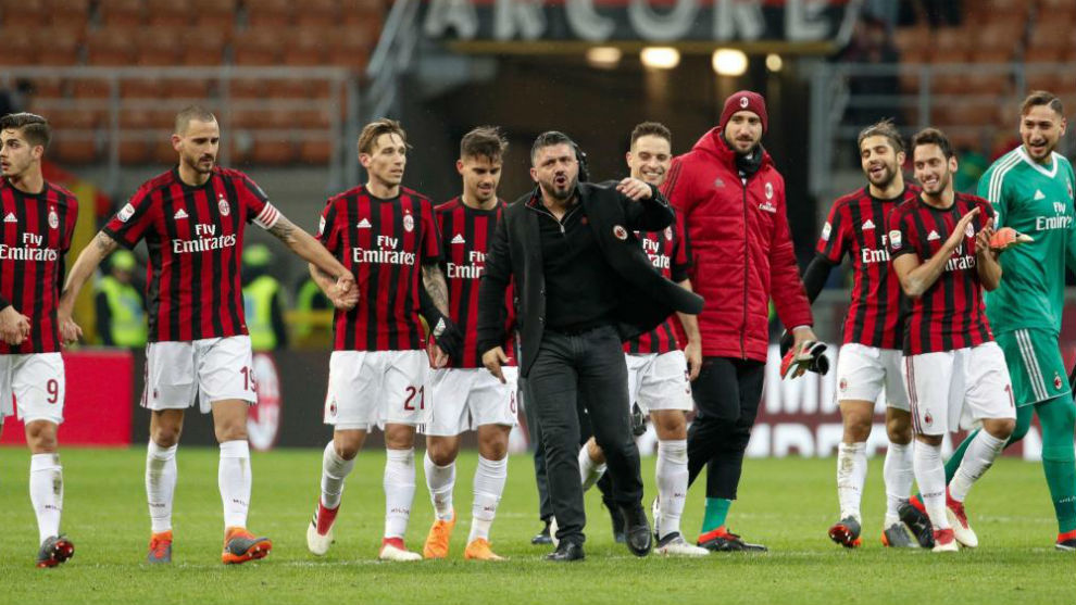 El Milan venci por 1-0 este fin de semana a la Sampdoria