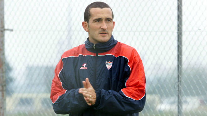 Vinny Samways, en su etapa como jugador del Sevilla.