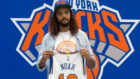 Joakim Noah el da de su presentacin con los New York Knicks
