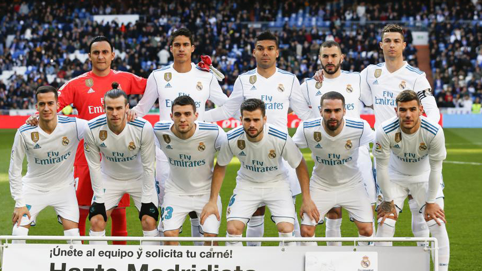 El once del Madrid contra el Legans