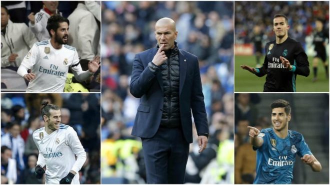 Champions League - PSG vs Real Madrid: Zidane has four players fighting ...