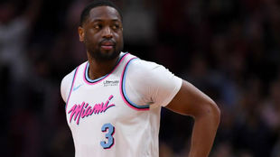 Dwyane Wade el da que volva a jugar con los Miami Heat