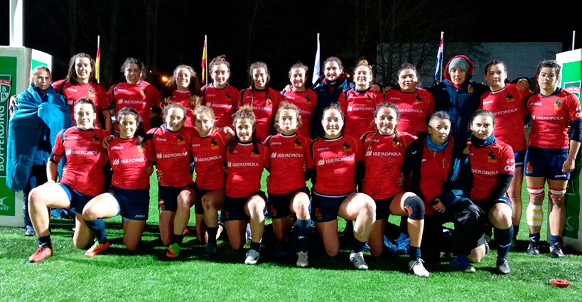 Espana-Alemania Rugby femenino campeonato de Europa 2018