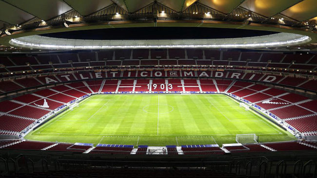 Imagen panormica del Wanda Metropolitano.