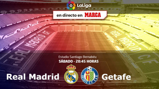 Real Madrid vs Getafe - Sbado 3 de marzo, a las 20.45 horas...