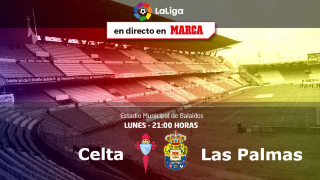 Celta vs Las Palmas - Lunes 5 de marzio de 2018 (21.00 horas)