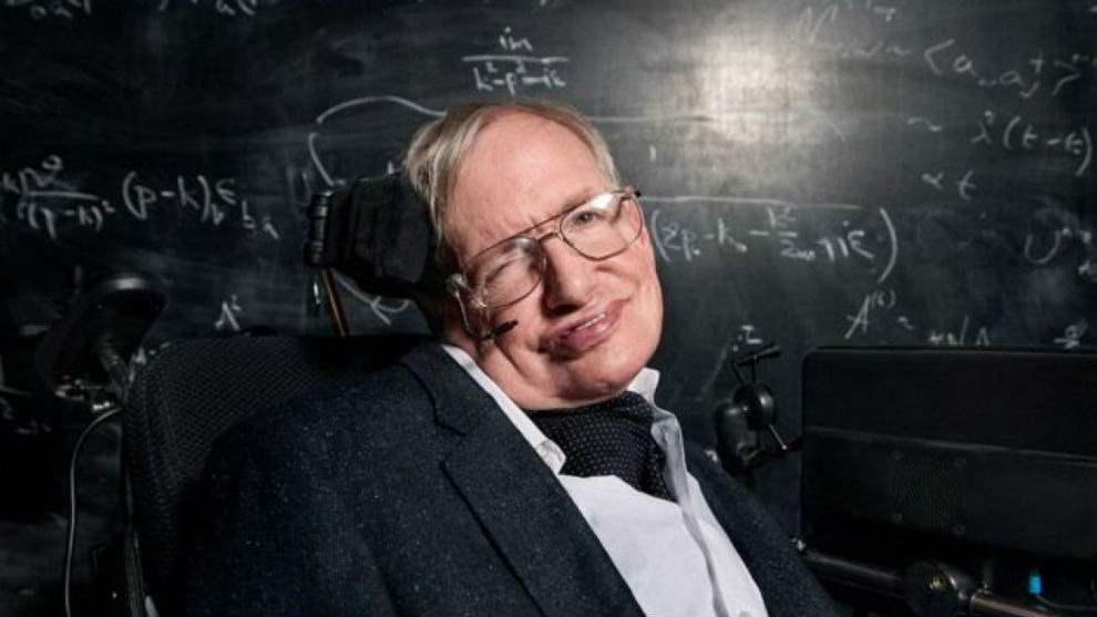 Stephen Hawking en una de sus ltimas fotos