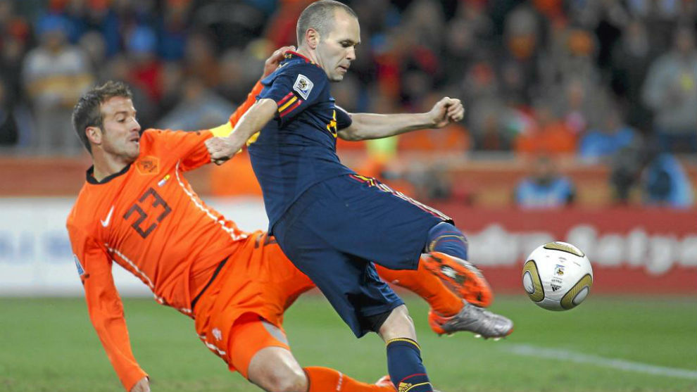 Gol de Iniesta en la final del Mundial 2010