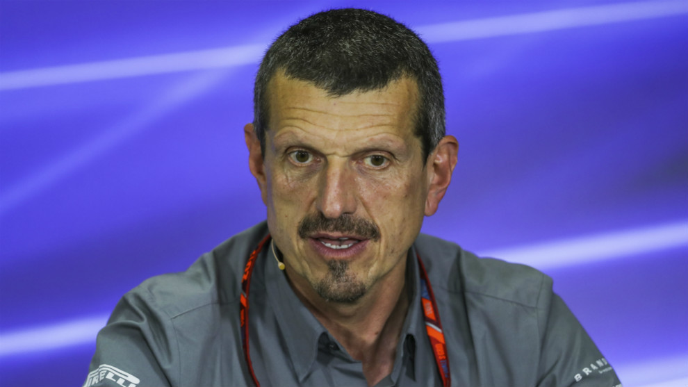 Guenther Steiner, jefe del equipo Has