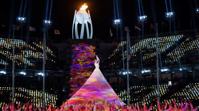 Ceremonia de clausura de los Juegos Paralmpicos de Pyeongchang