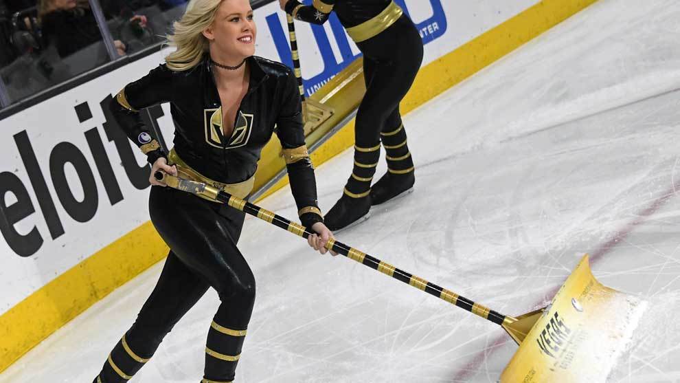 NHL The Ice Girls of Sin City Las Vegas Golden Knights' Ice Crew are