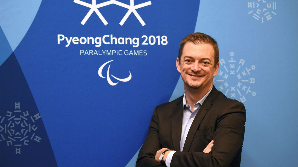 Andrew Parsons posa tras los Juegos Paralmpicos