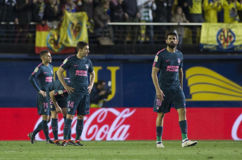 Diego Costa, contra el Villarreal.