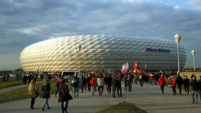 Imagen del estadio del Bayern.