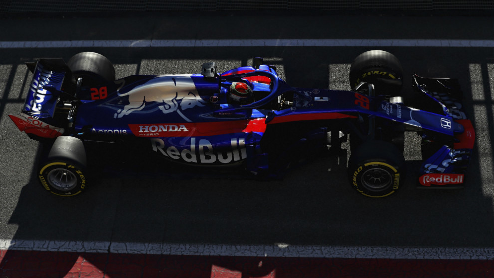 Toro Rosso recibe la inversin de Honda para mejorar el coche a lo...