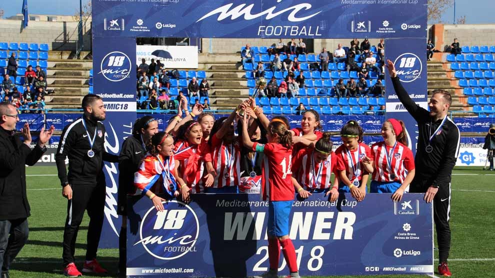 El Atltico de Madrid Femenino, campen de la Danone Nations Cup