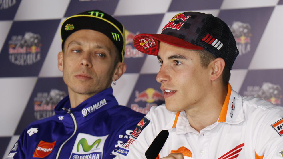 Rossi y Mrquez, en una imagen de archivo