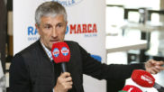 Quique Setin, durante la tertulia en Radio MARCA Sevilla este lunes.