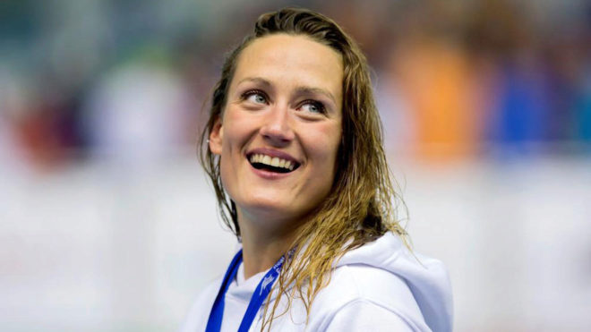 Mireia Belmonte, en los Campeonatos de España de natación