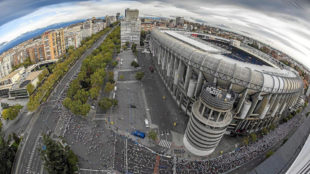 Real can begin demolition of two towers and a corner of the Bernabeu