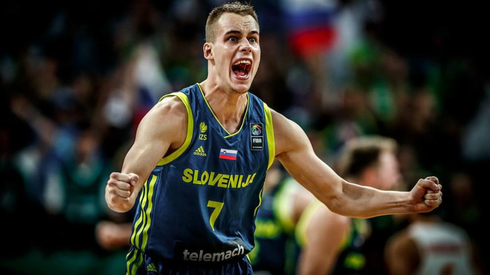 Klemen Prepelic fue campen del EuroBasket 2017 con Eslovenia