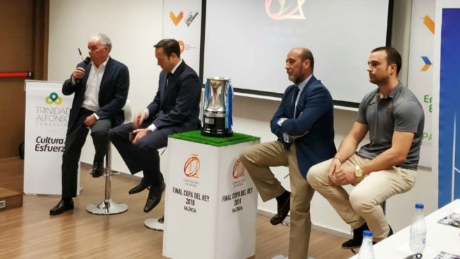 Imagen de la presentacin de la Final de la Copa del Rey 2019 en la...