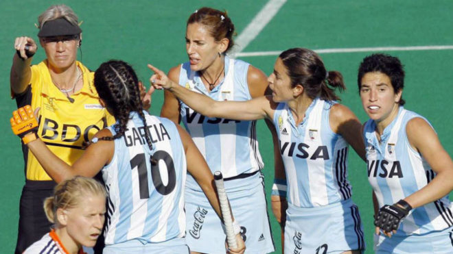 La seleccin argentina absoluta en la final del mundial femenino de...