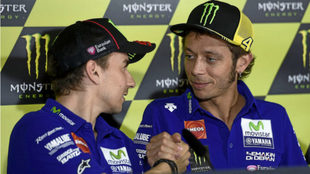 Lorenzo y Rossi, en Yamaha.