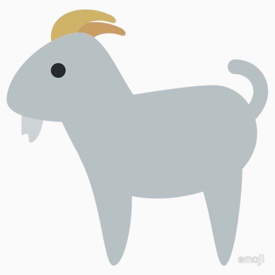 Emoji de la cabra