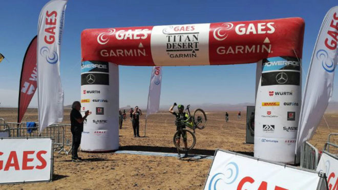 Guillem Muoz se impone en la segunda etapa de la Titam Desert
