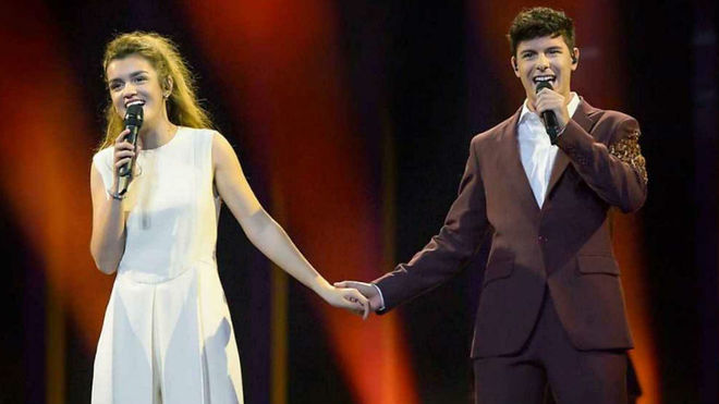 Amaia y Alfred, representantes de Espaa en la final Eurovisin 2018