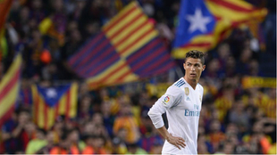Ronaldo, en el Barcelona-Real Madrid.