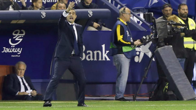 Valverde: Barcelona weren't solid, Levante scored every time they attacked