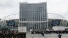Panormica del estadio Olmpico de Kiev.