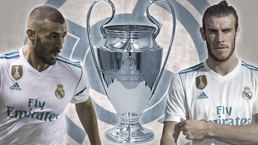 Benzema y Bale, protagonistas de la Final de Champions 2018.