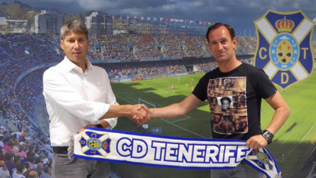 Joseba Etxeberra sell su renovacin con el Tenerife.