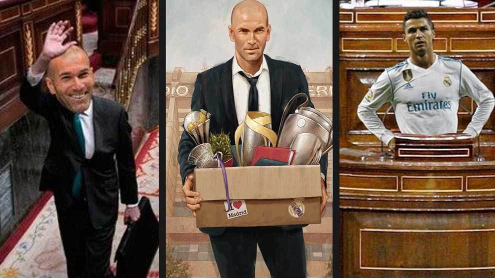 El anuncio sorpresa del adis de Zidane al Real Madrid, slo unos...