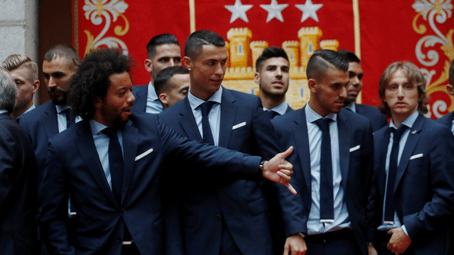 Cristiano Ronaldo dijo a sus compañeros que se marchaba del Real Madrid