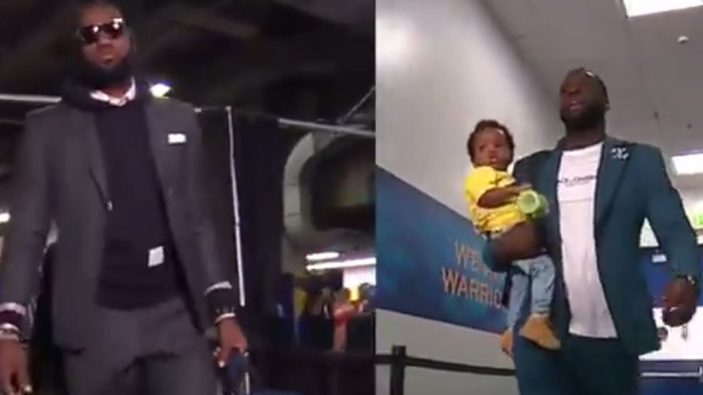LeBron James y Draymond Green desatan la guerra de los 'shorts' - Foto ...