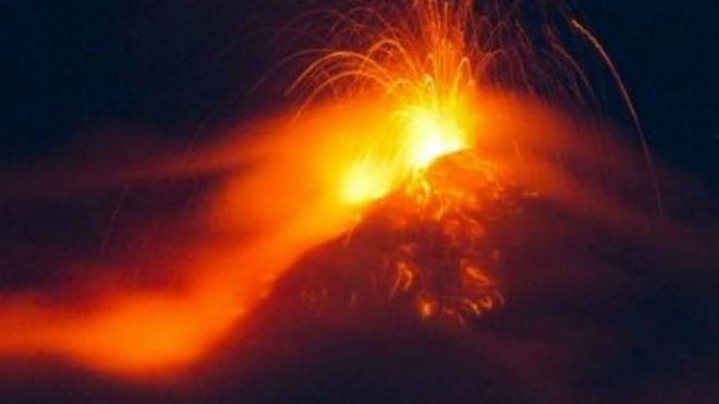Guatemala, imagen del volcn de Fuego
