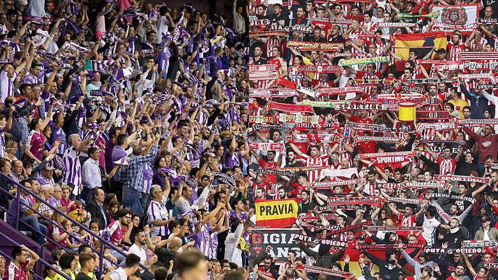 Las aficiones de Valladolid y Sporting no podrn desplazarse &apos;en...