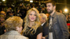 Piqu y Shakira en la presentacin de un libro