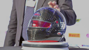 El nuevo casco de la FIA.