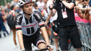 Tom Dumoulin durante el pasado Giro de Italia.